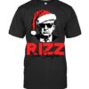 Rizz The Season Christmas Humorous Trump 2025 Santa Rizzler T Shirt