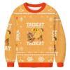 Tacocat Silly Cat Meme Christmas Ugly Sweatshirt