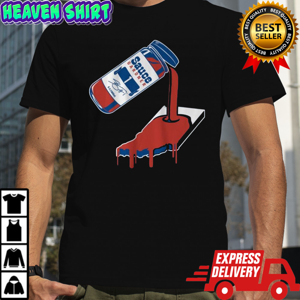 Ahmad Sauce Gardner Indy Sauce Bottle Shirt