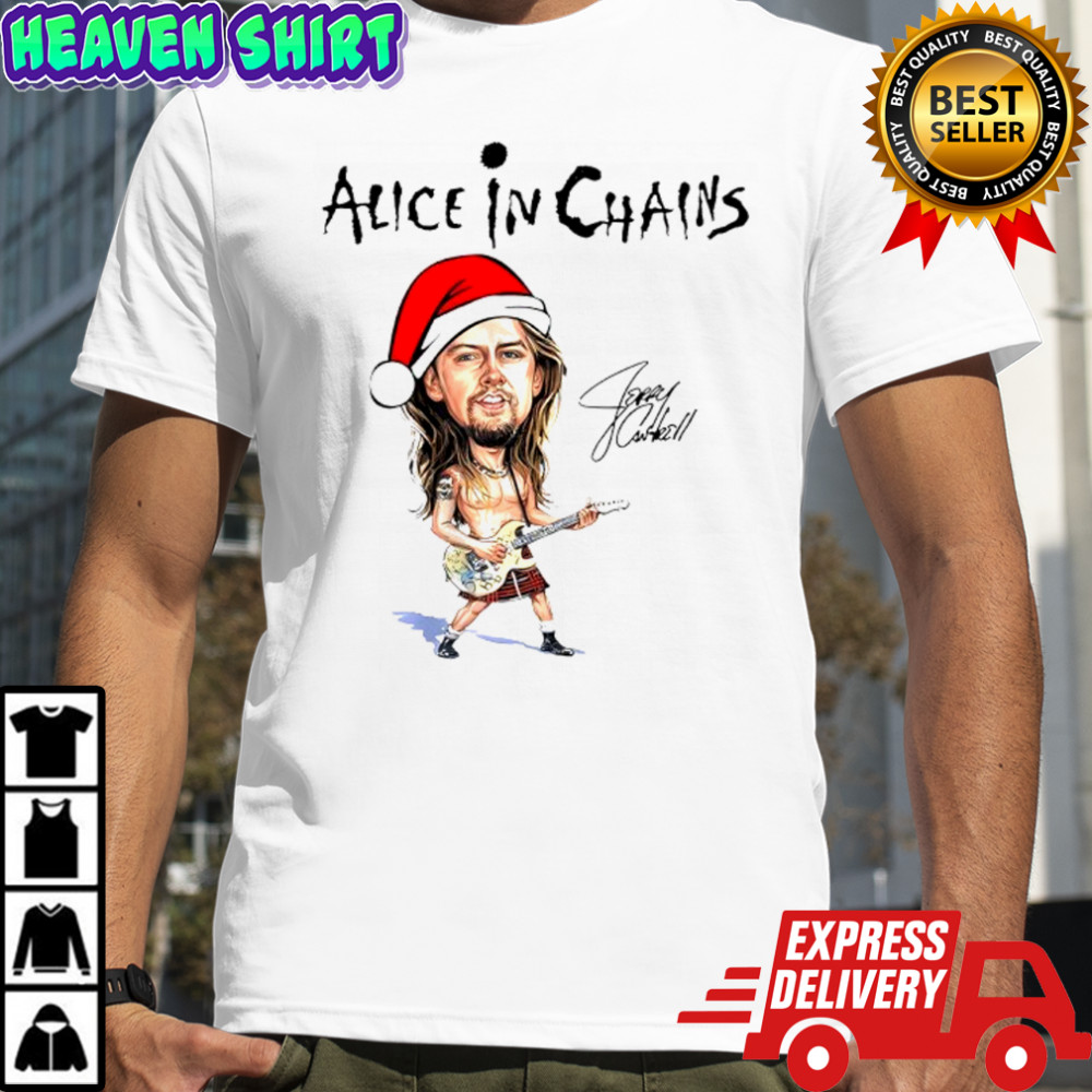 Alice In Chains Christmas signature shirt