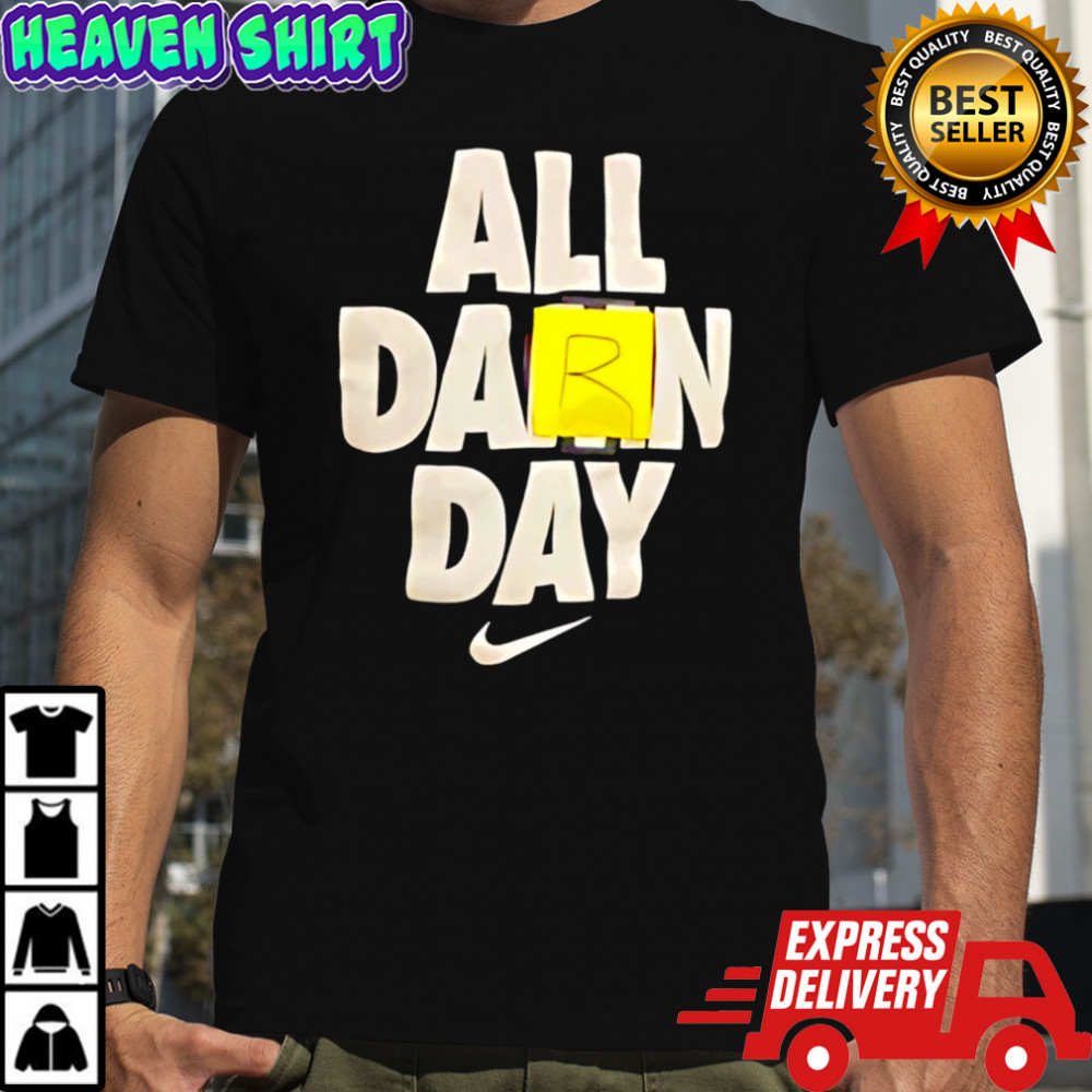 All Darn Day Dri logo shirt