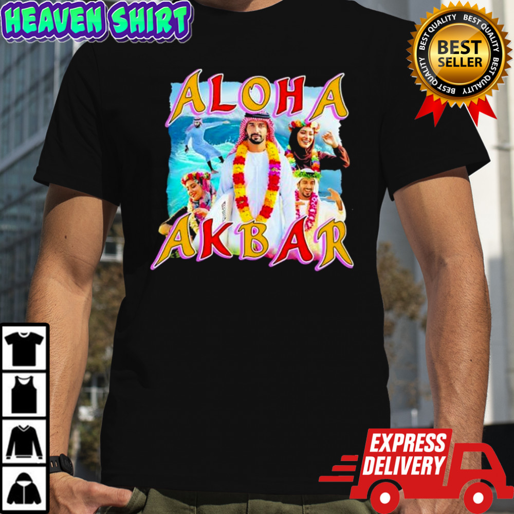 Allahu Akbar Hawaiian cultural elements shirt