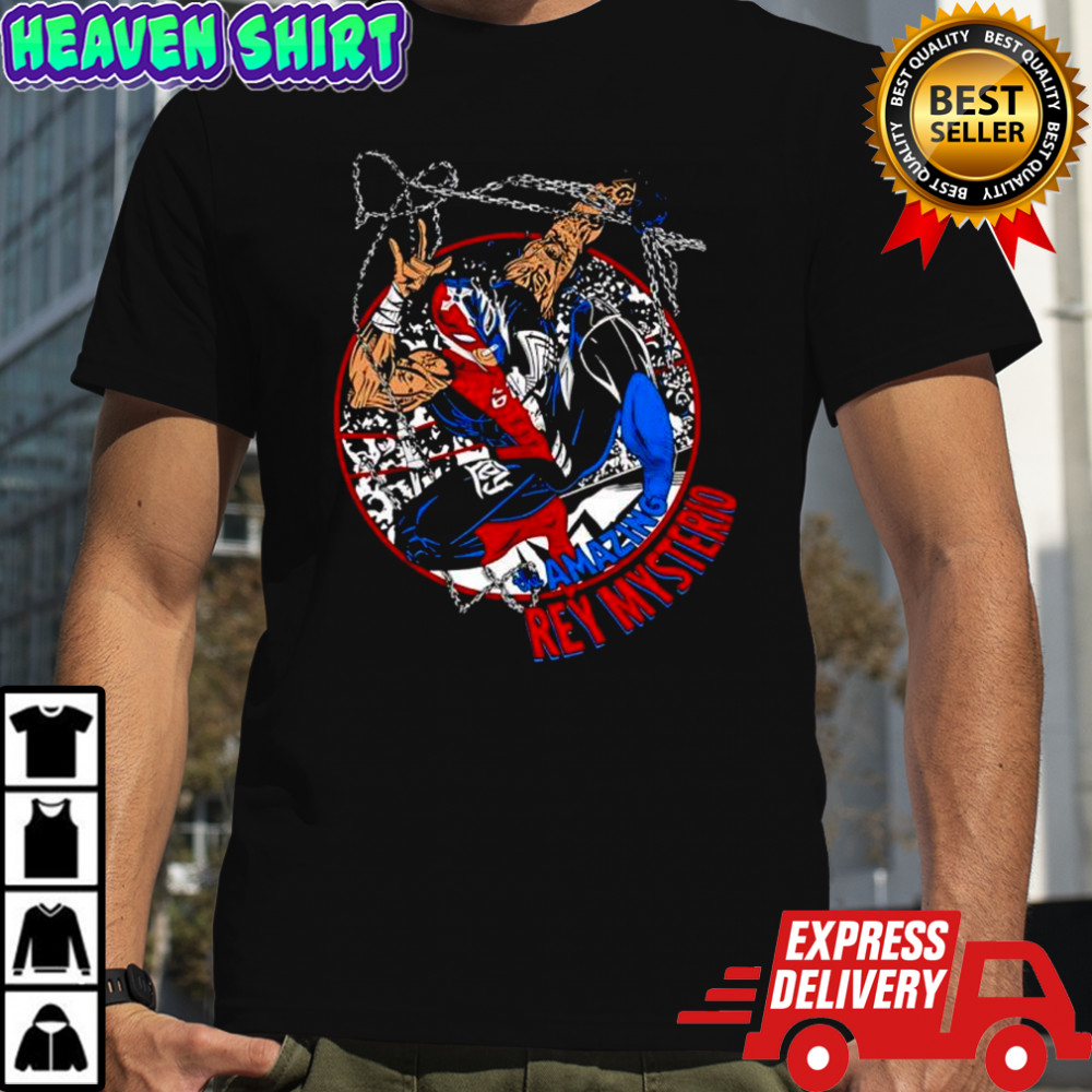 Amazing Rey Mysterio comic shirt
