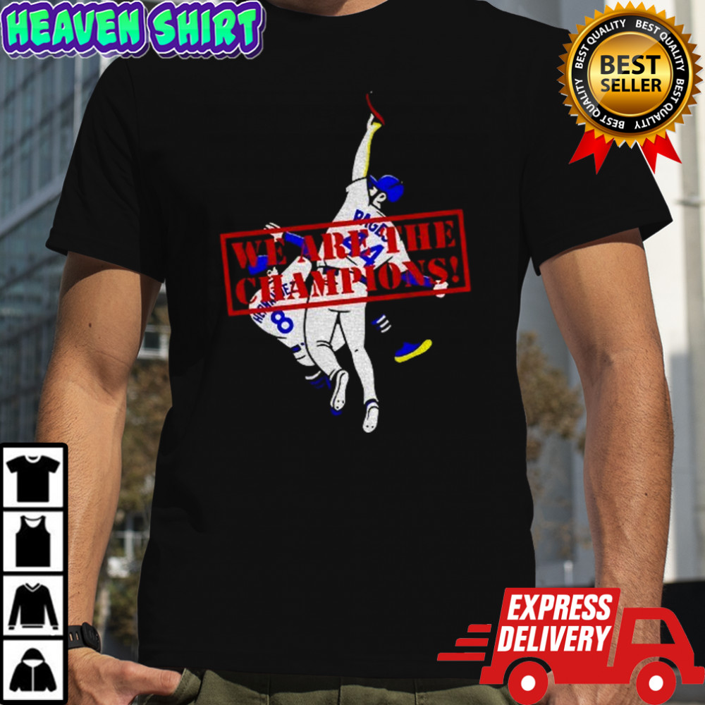 Andy Pages Catch we are champions shirt