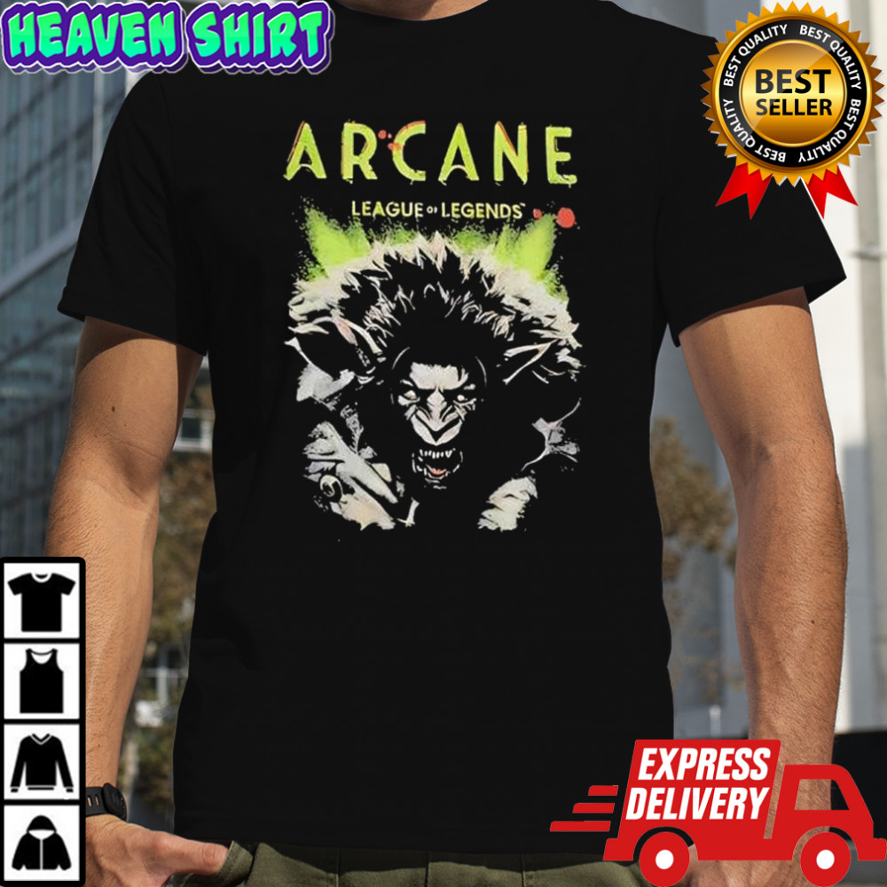 Arcane League of Legends television series shirt
