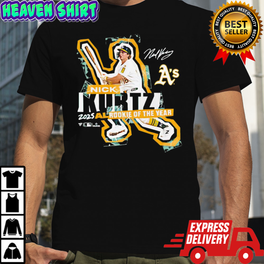 Athletics Nick Kurtz 2025 American League Rookie of the Year shirt