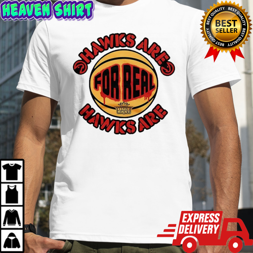 Atlanta Hawks basketball Hawks are for real logo shirt