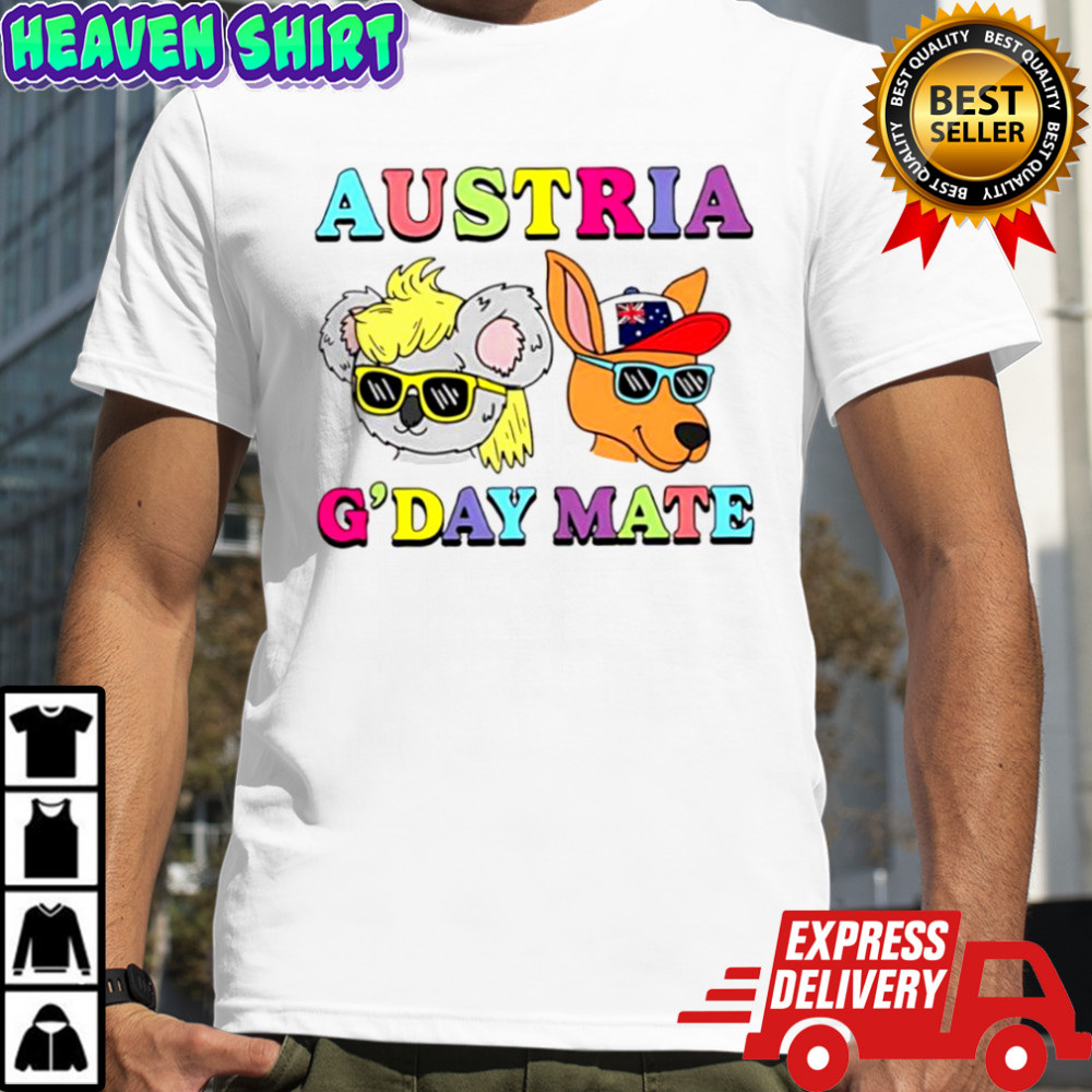 Austria G’Day Mate style 2025 shirt