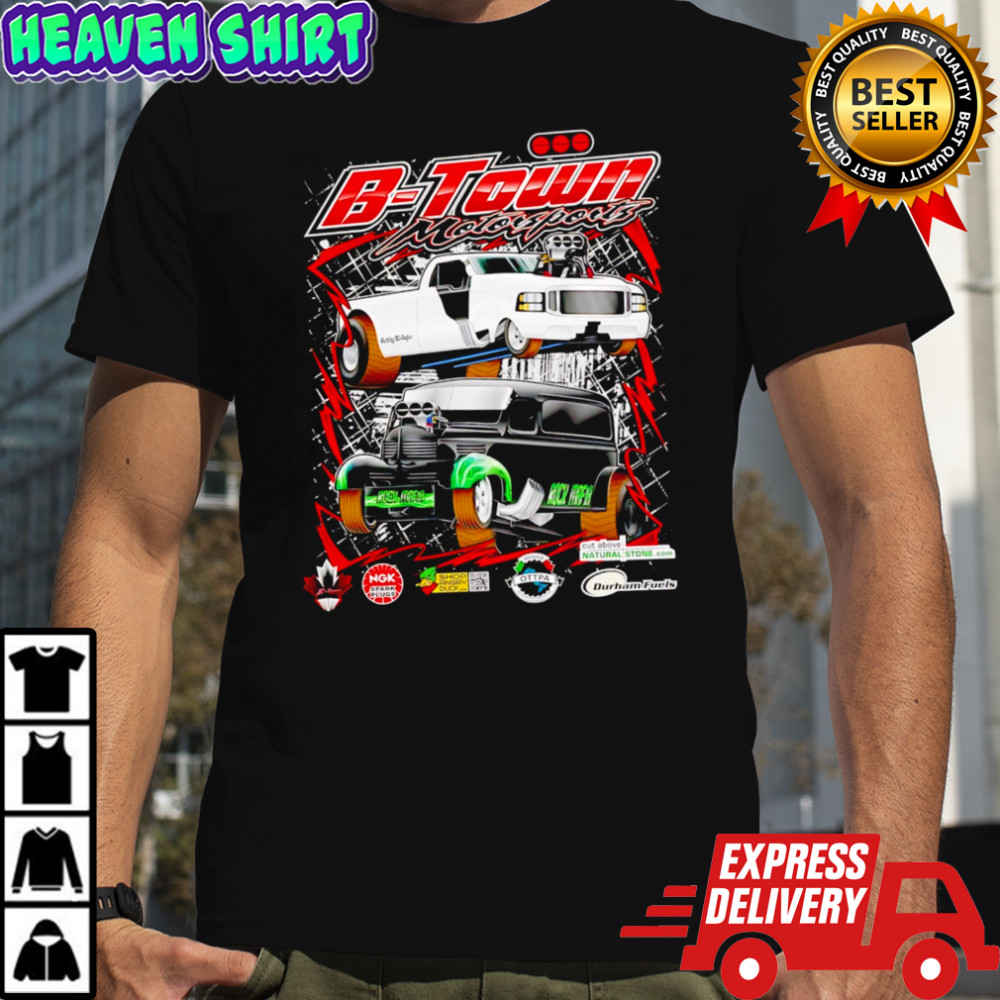 B-Town Motorsports graphic design style shirt