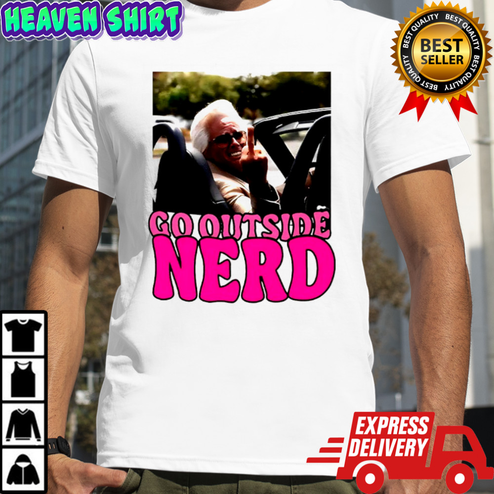 Baby Billy Go Outside Nerd meme shirt