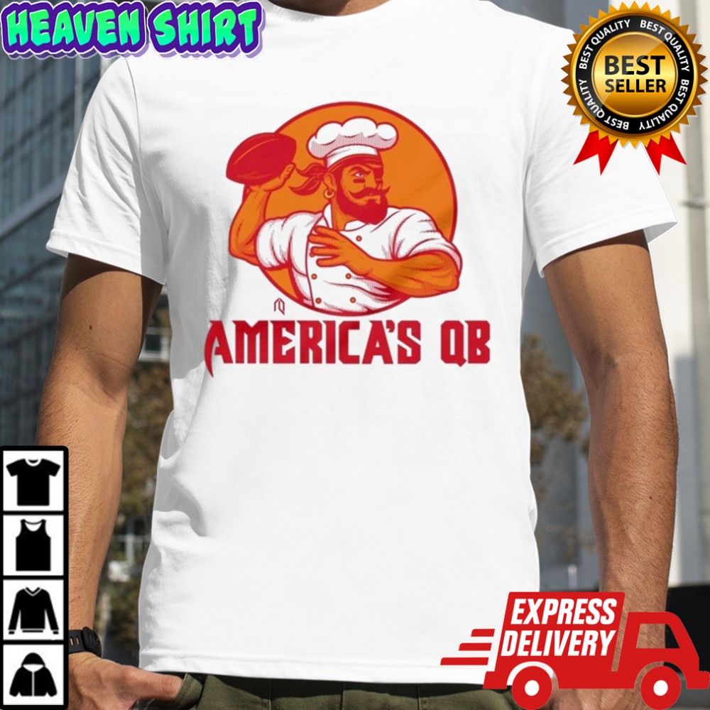 Baker Mayfield America’s QB Tampa Bay Buccaneers Chef T-Shirt