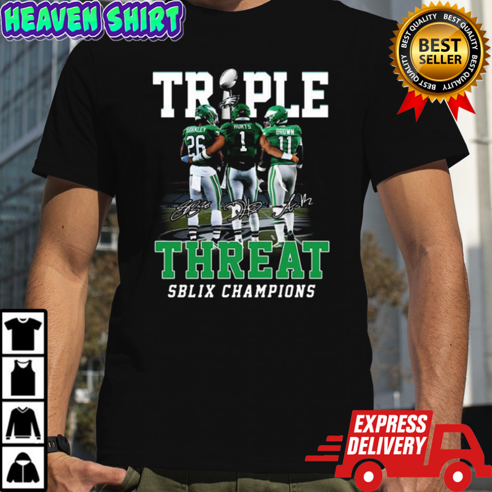 Barkley Hurts Brown Triple Threat SBLIX Champions Shirt