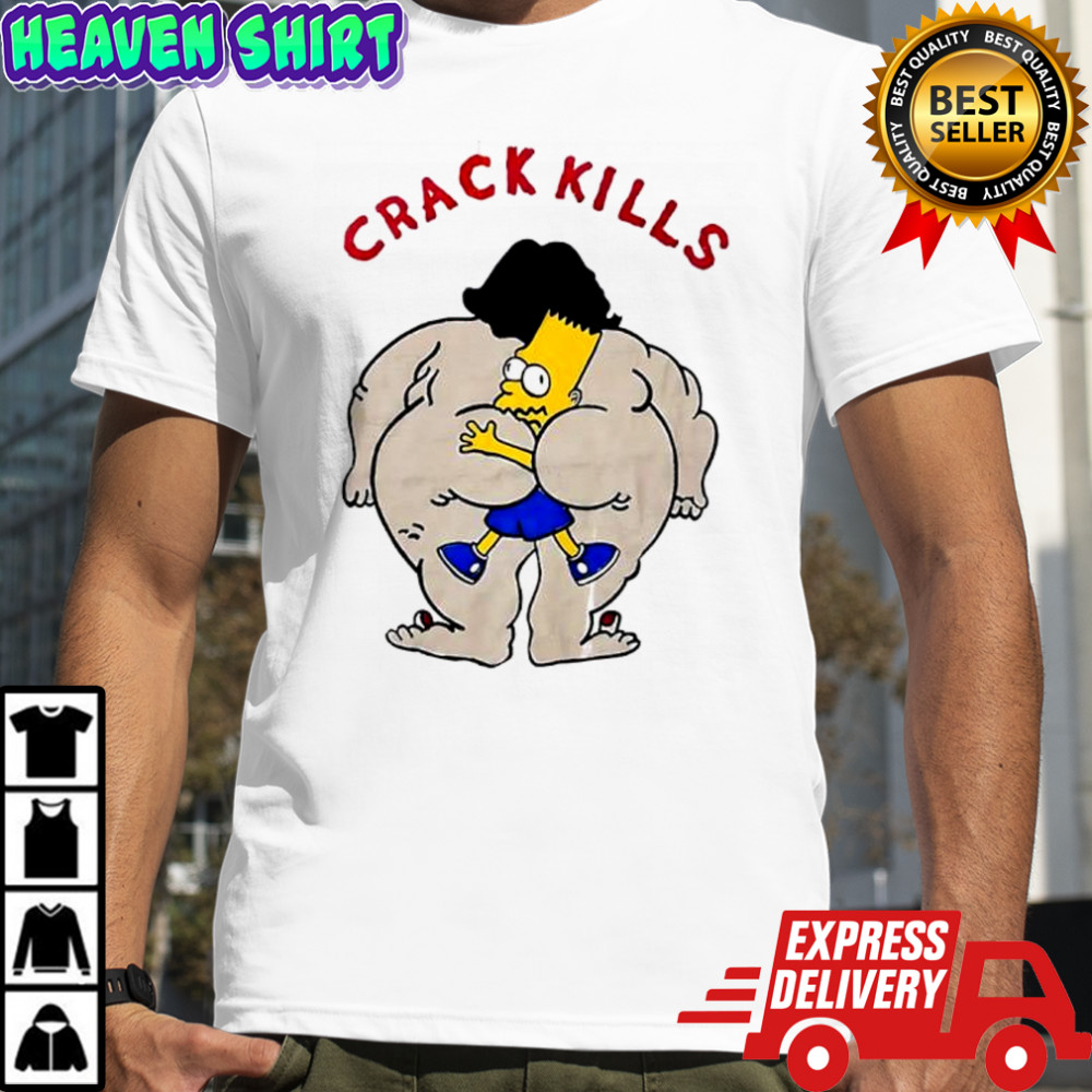 Bart Simpson crack kills shirt