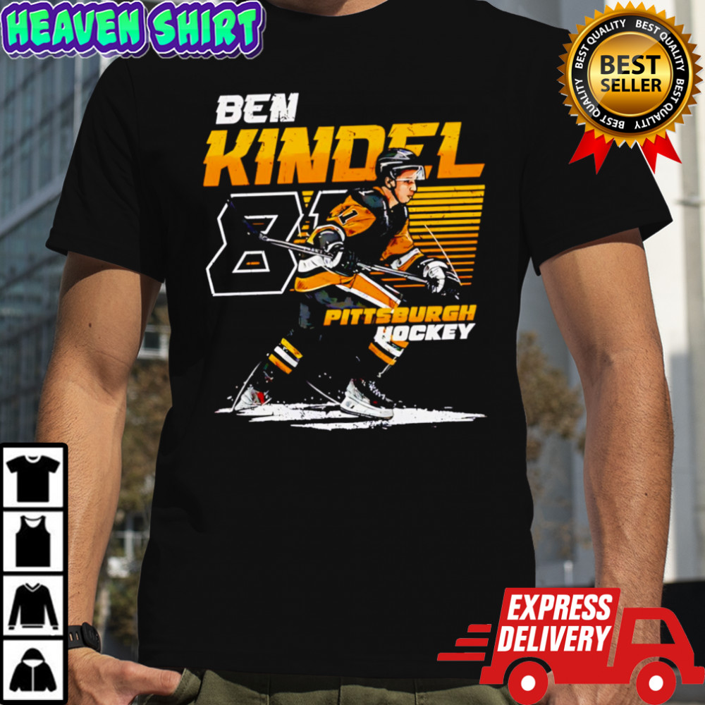 Ben Kindel 81 Pittsburgh Hockey Player Name stylish shirt