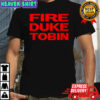 Bengals fire Duke Tobin shirt
