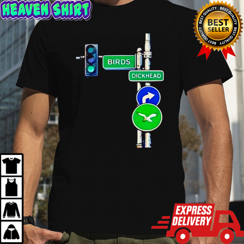Birds Rickhead traffic light shirt