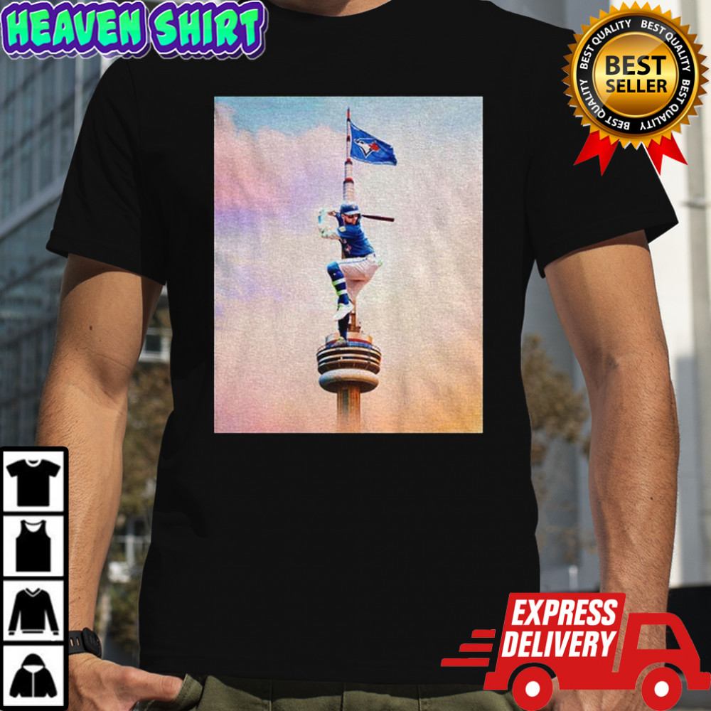 Bo Bichette Is On Top Of The World Game 7 World Series shirt