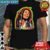 Bob Marley character graphic vintage shirt