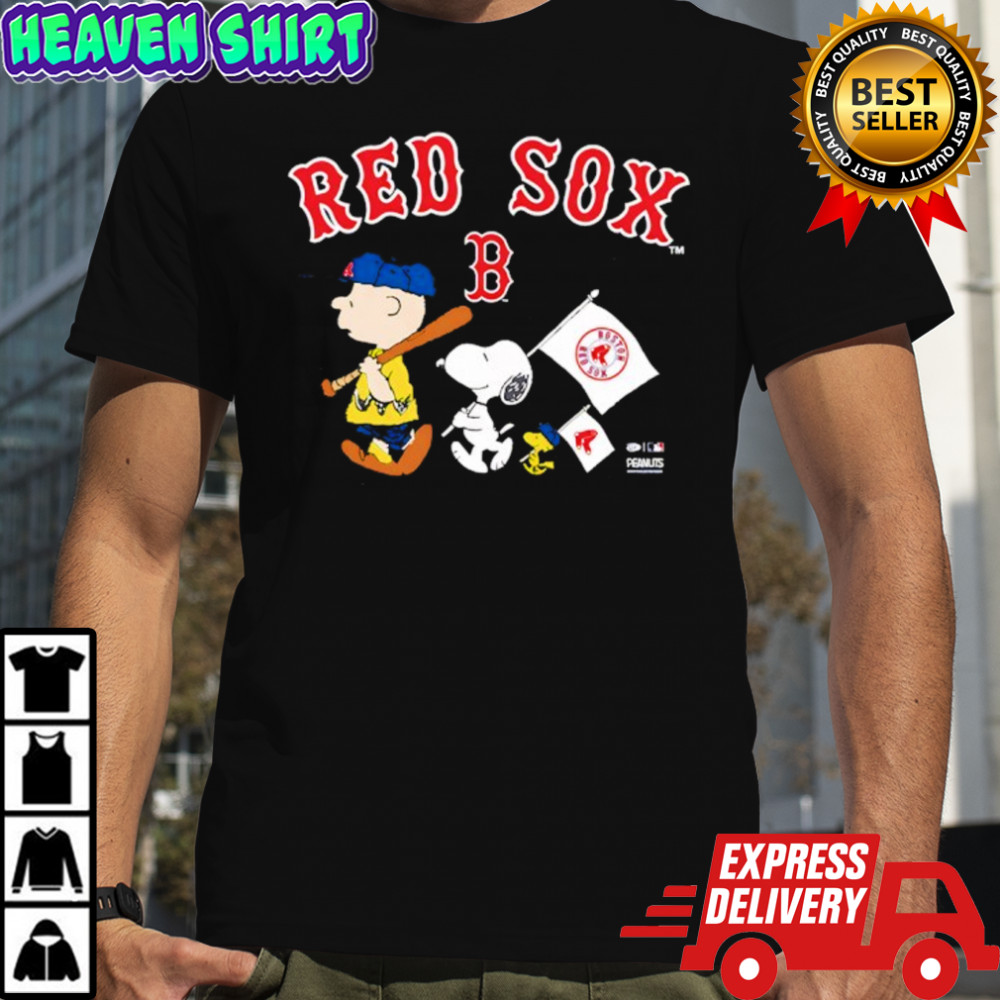 Boston Red Sox Peanuts Flag shirt