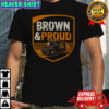 Brown and Proud UPS UPS Driver Pride logo shirt
