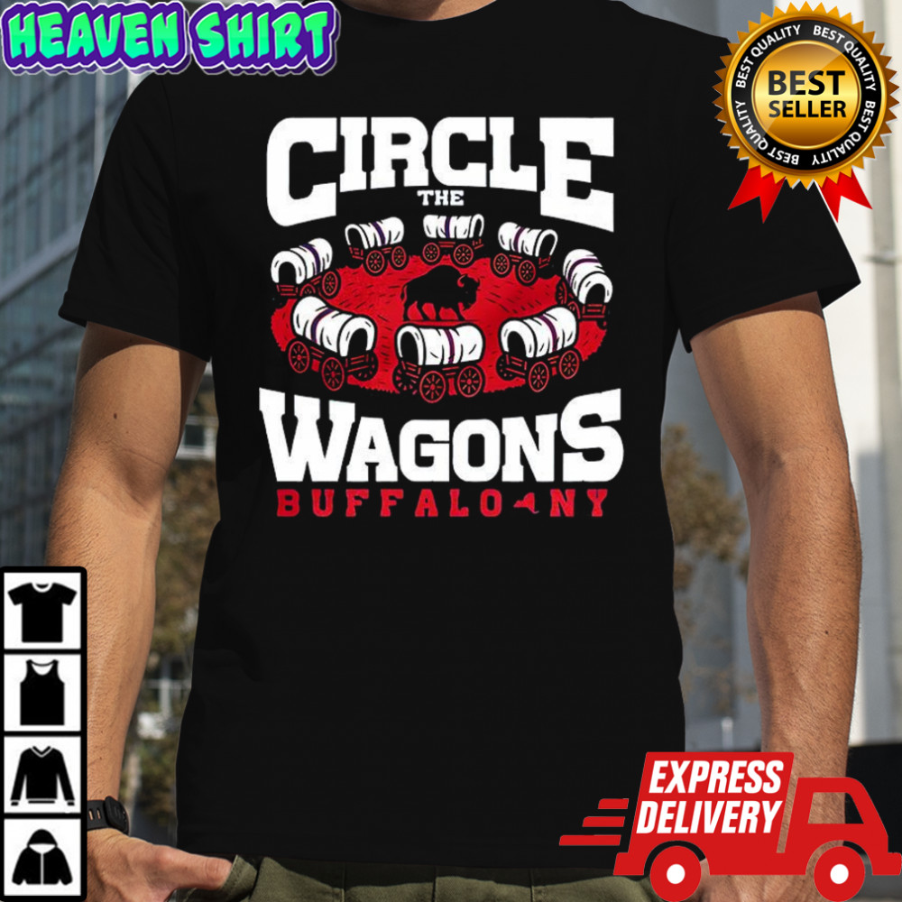 Buffalo Bills football Circle The Wagons shirt