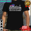 Buffalo Bills football thank you for the memories name city skyline shirt