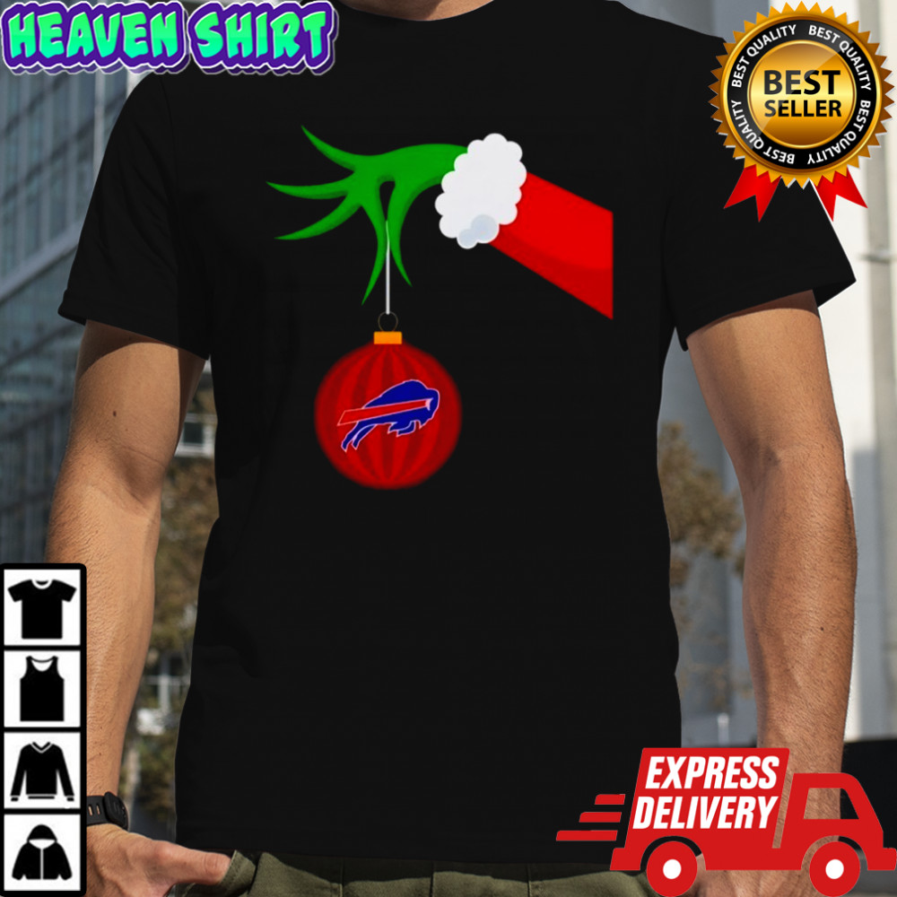 Buffalo Bills Grinch Hand Holiday Christmas shirt