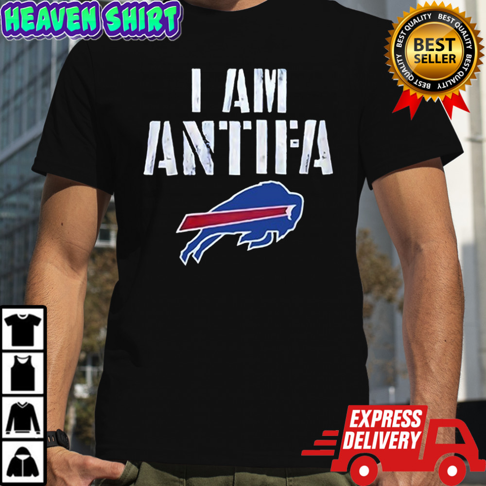 Buffalo Bills I am antifa against fascism shirt