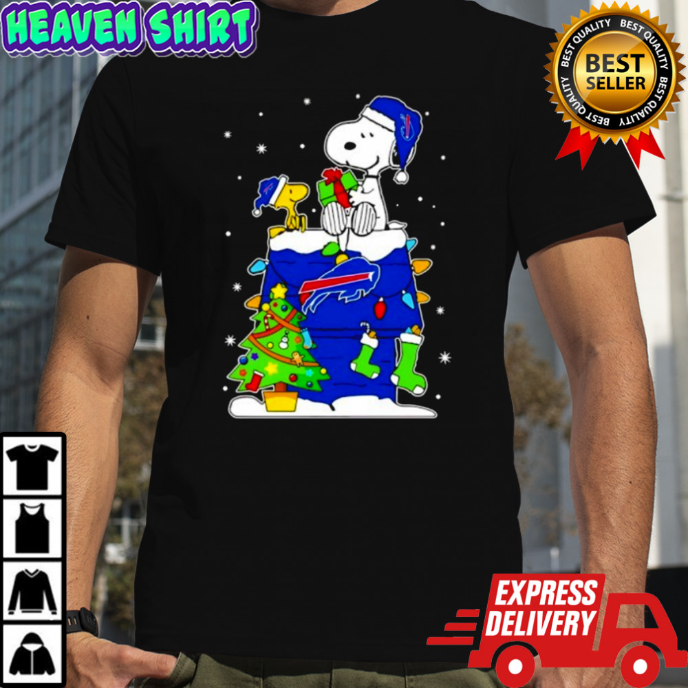 Buffalo Bills Snoopy and Woodstock Christmas shirt