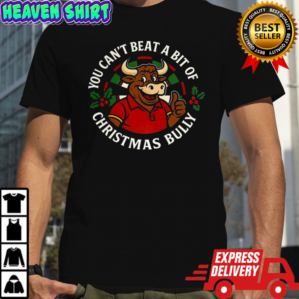 Bulll You can’t beat a bit of Christmas Bully darts dart board shirt