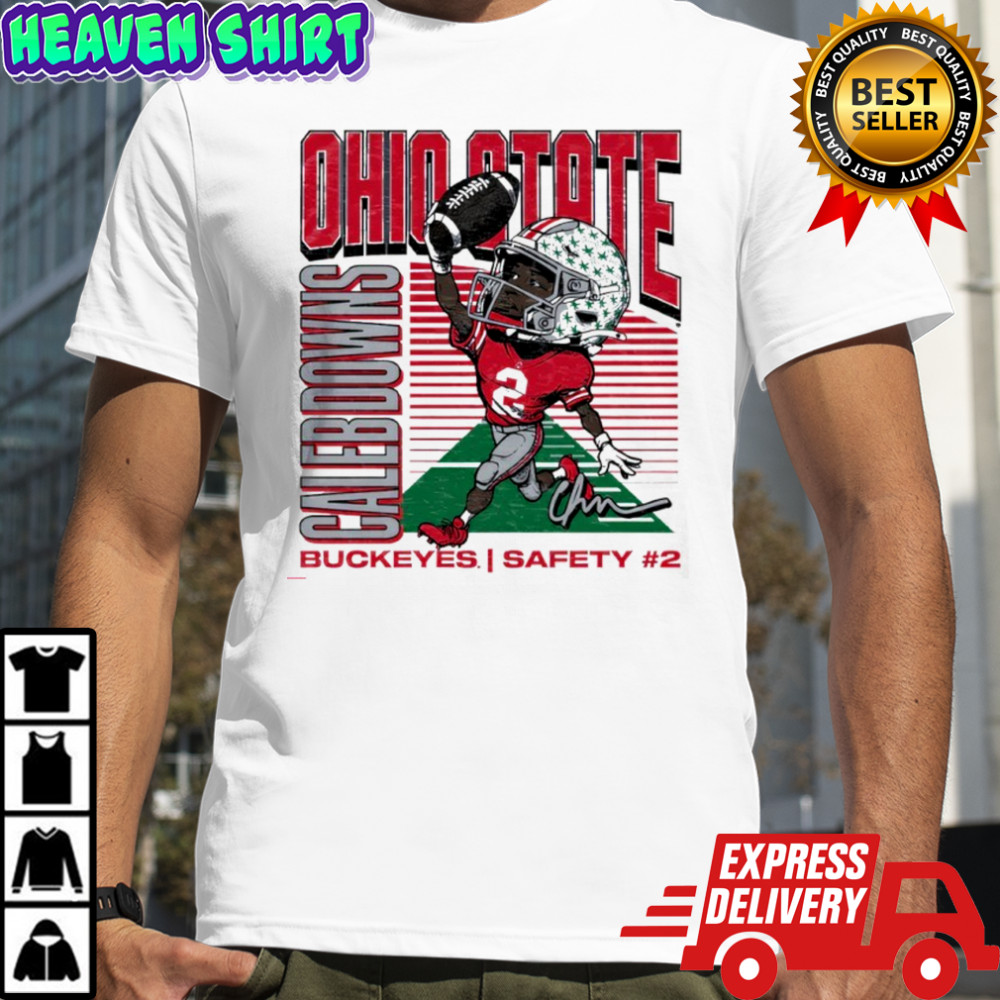 Caleb Downs Ohio State #2 Caricature shirt