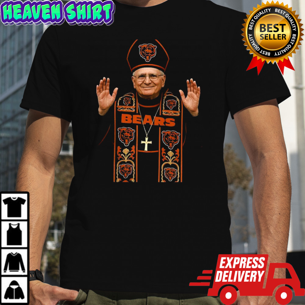 Cardinal Francis Arinze X Chicago Bears football parody shirt