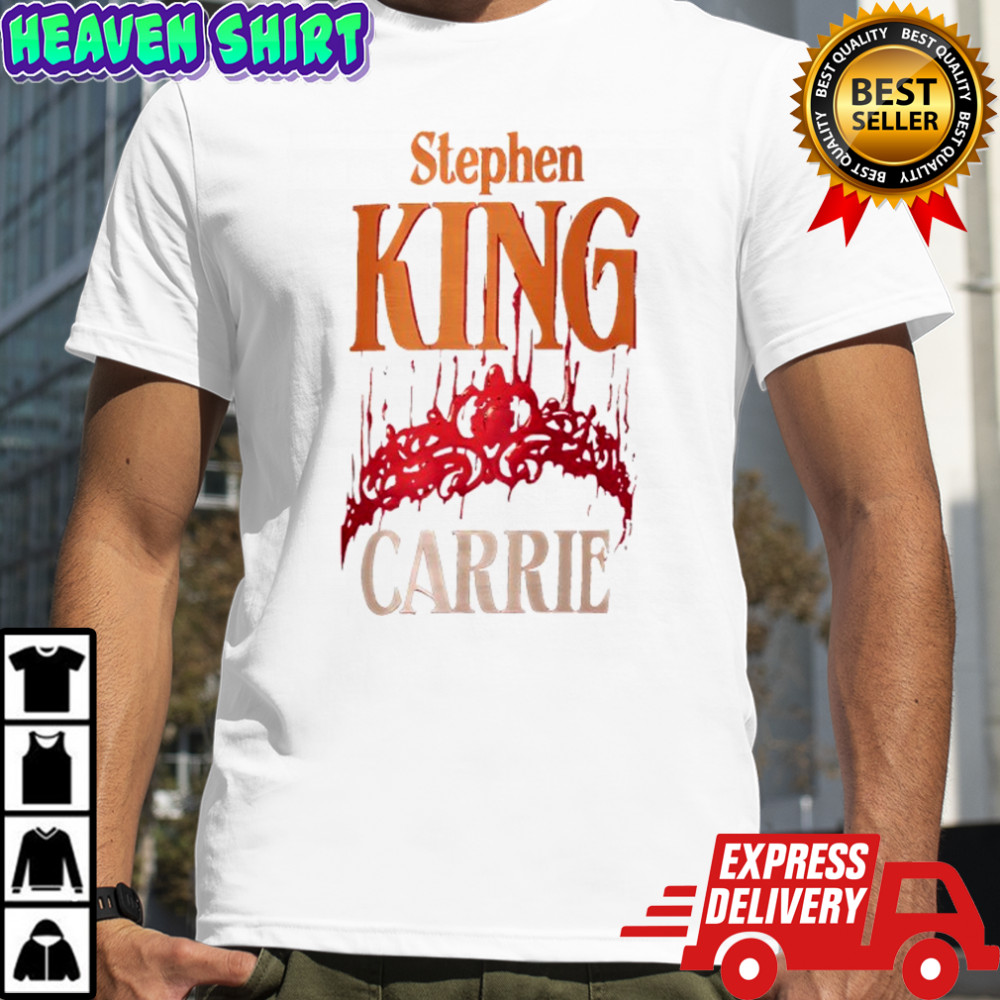 Carrie Stephen King novel shirt