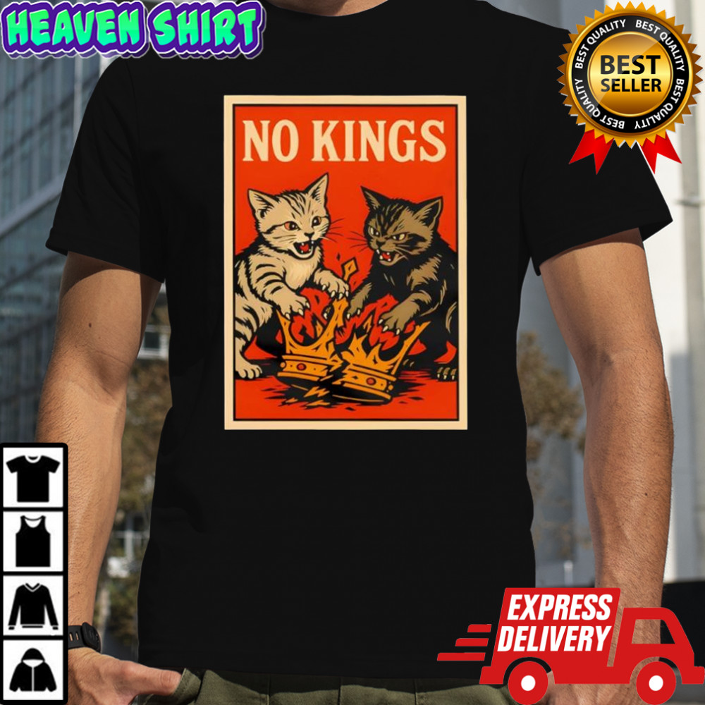 Cat no kings shirt