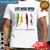 Cboystv Life Wide Open Ice Live Bait Ice Cold Beer Lure Fishing T-shirt
