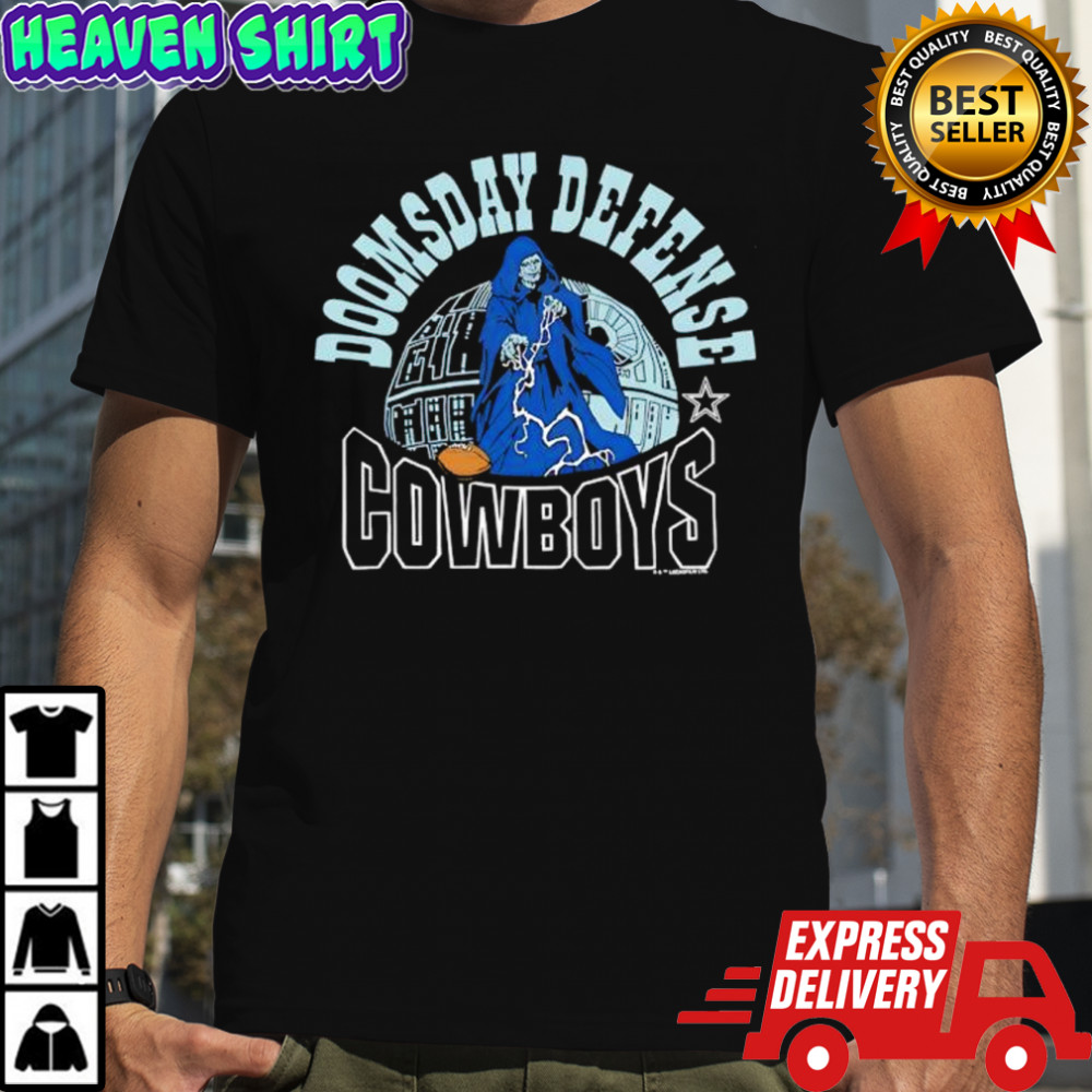 Charcoal Dallas Cowboys Star Wars Doomsday Defense shirt