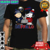 Charlie Brown Buffalo Sabres touch hand Snoopy Buffalo Bills skyline shirt