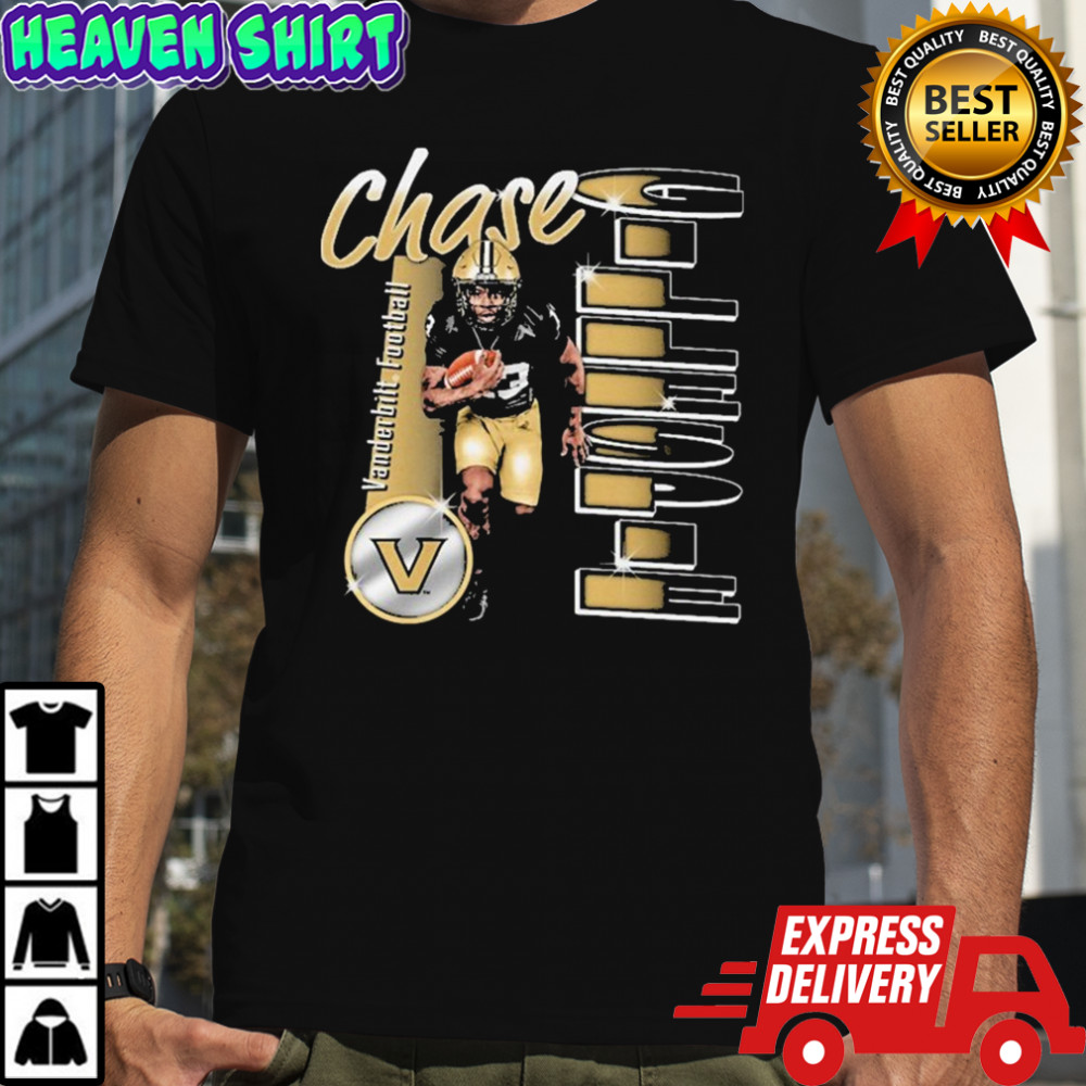 Chase Gillespie Vanderbilt Commodores Pepper Portrait T-shirt