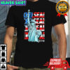 Chelsea Green Statue America flag shirt