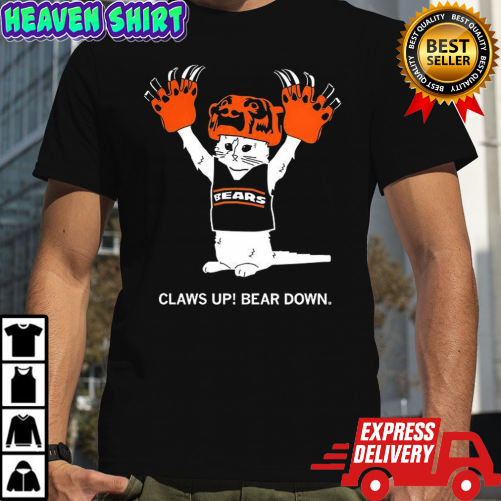 Chicago Bears claws up Bear down shirt