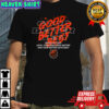 Chicago Bears football good better best never let it rest paint splatter shirt