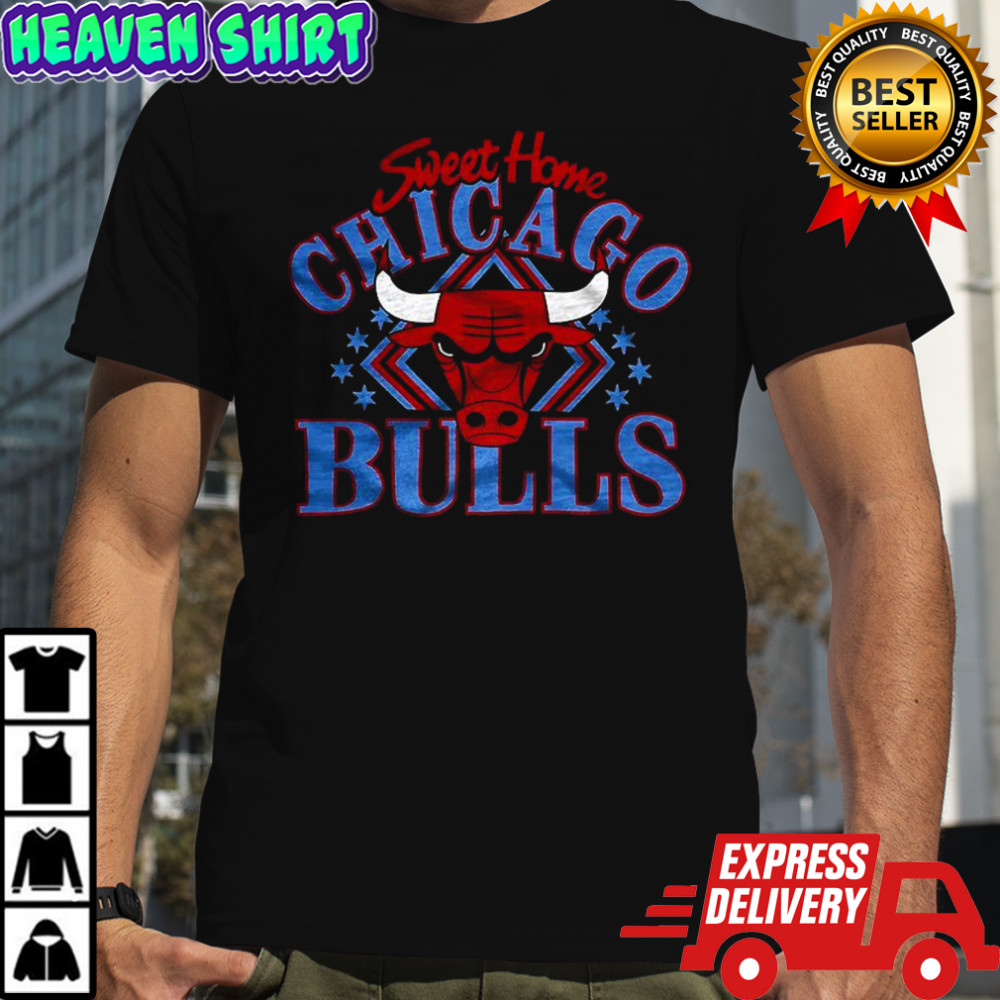 Chicago Bulls basketball Sweet home 2025 logo shirt