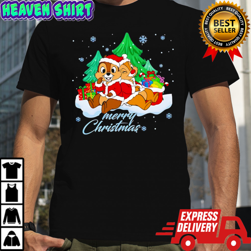 Chip And Dale Christmas Chipmunks Xmas shirt