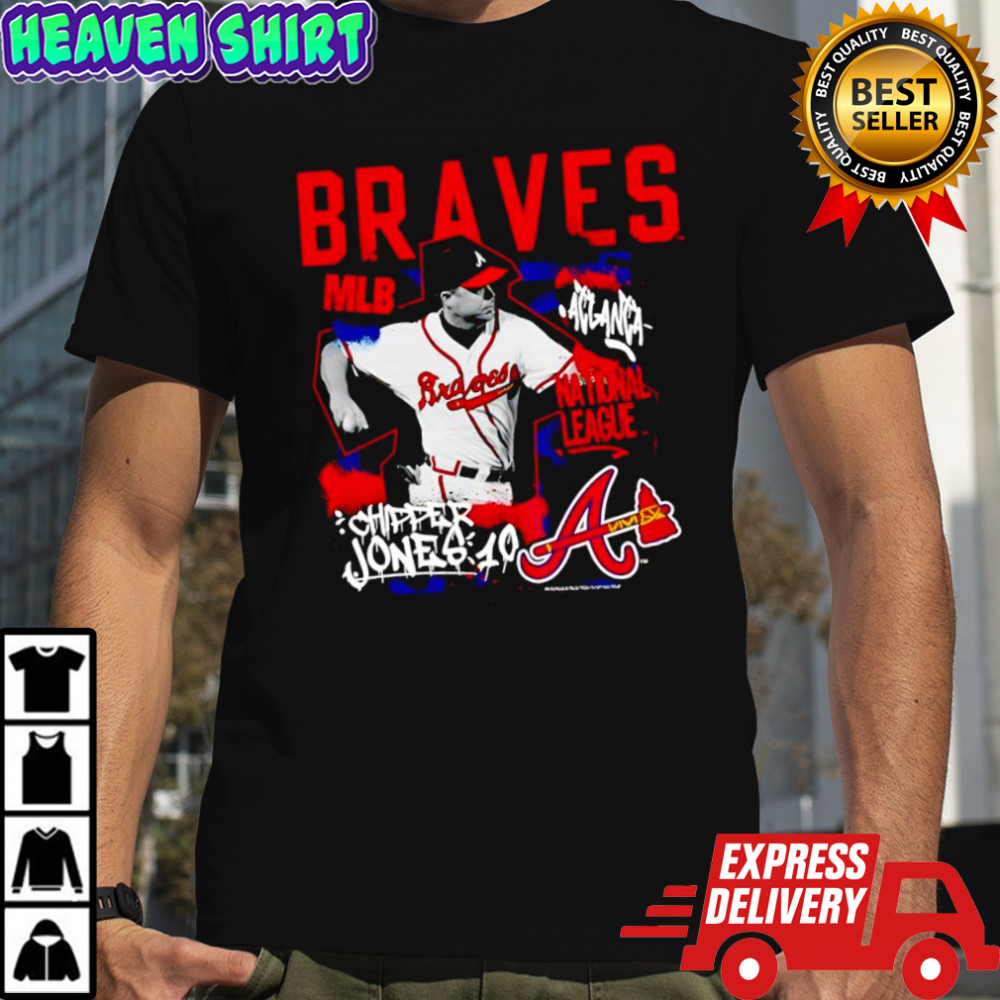 Chipper Jones Atlanta Braves Cooperstown Star Moment MLB graphic shirt