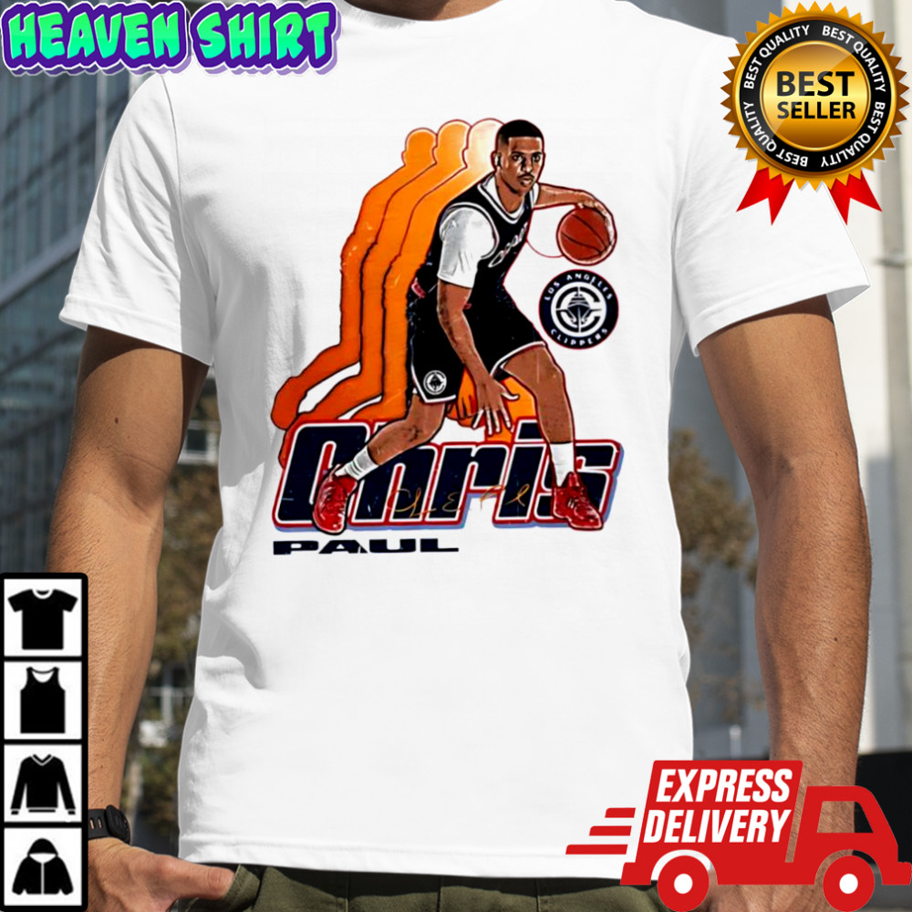 Chris Paul Los Angeles Clippers Signature Retro Vibe Graphic shirt