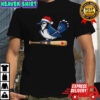 Christmas Blue Jay Mascot Holiday shirt