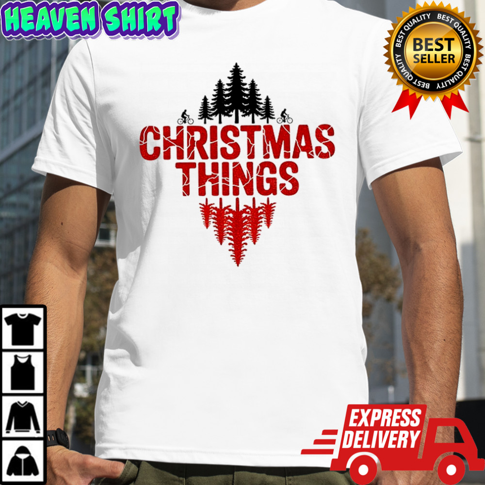Christmas Things Stranger Things upside down Christmas 2025 shirt