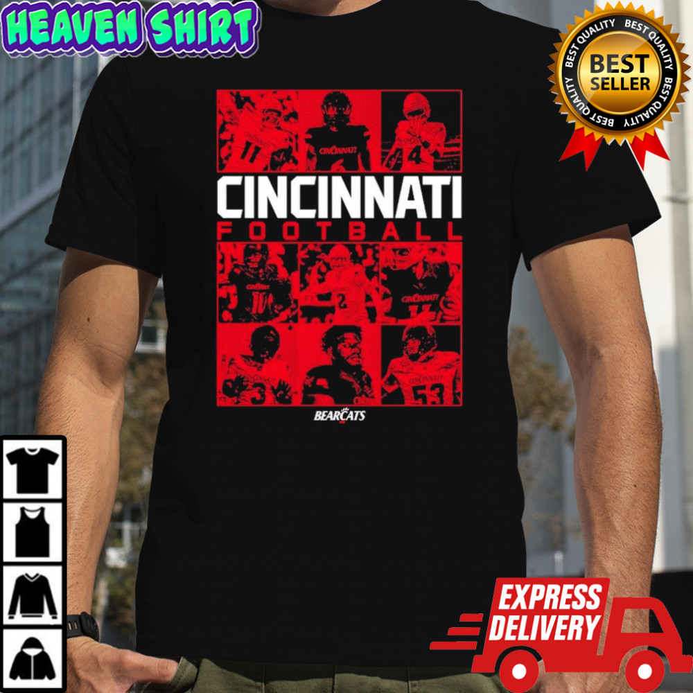 Cincinnati Bearcats Football Playmakers 2025 NIL T-shirt
