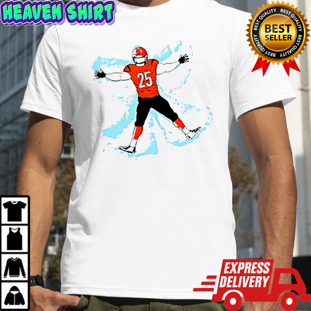 Cincinnati Bengals Football Snow Angel Circle shirt