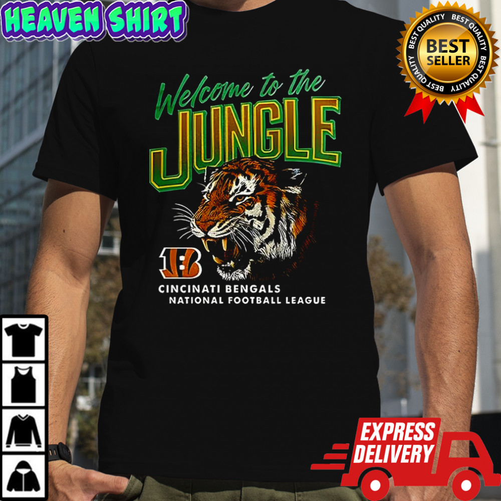 Cincinnati Bengals welcome to the jungle shirt